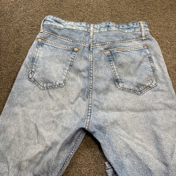 Rag & Bone The Viral Sweatpants/ Jeans Miramar Shea High Rise Relaxed size 28 - Picture 10 of 12